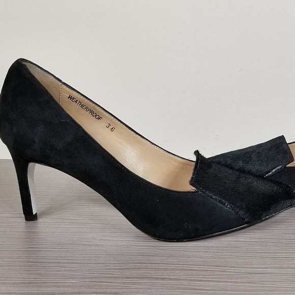 Ron White Cadence Pump, Black Calf Hair, Womens Size 6 / 36 - Picture 7 of 11